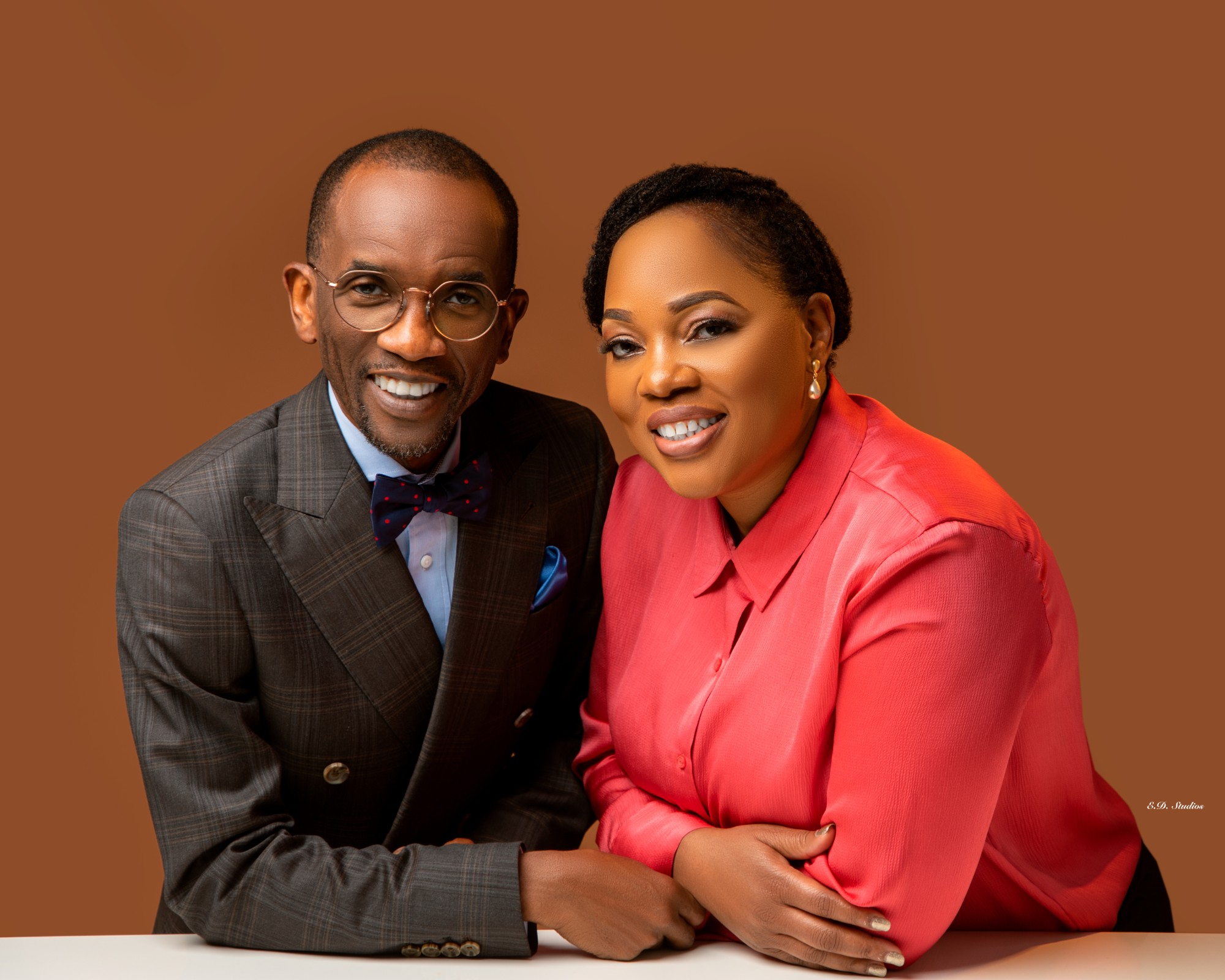 Pastor Segun and Bimbo Olusola, lead pastors of God's Sanctuary of Praise, RCCG Sacramento